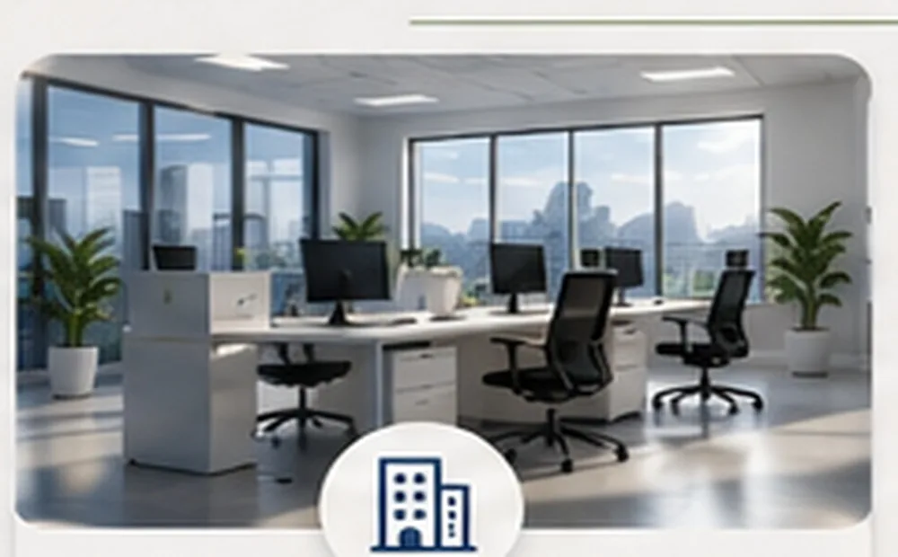 Clean professional office